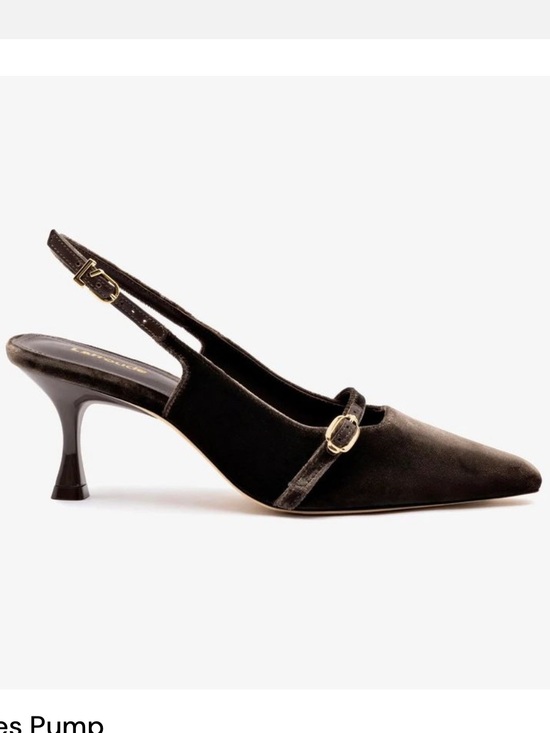 Larroude Shoes - Larroude Ines Pump Espresso - SOLD OUT COLOR